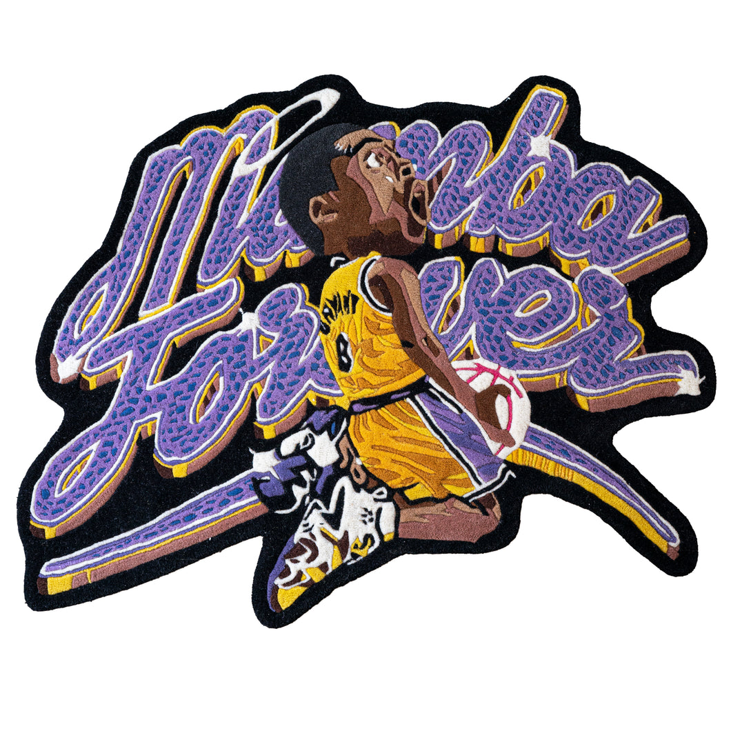 Bobblehead Mamba Forever Rug