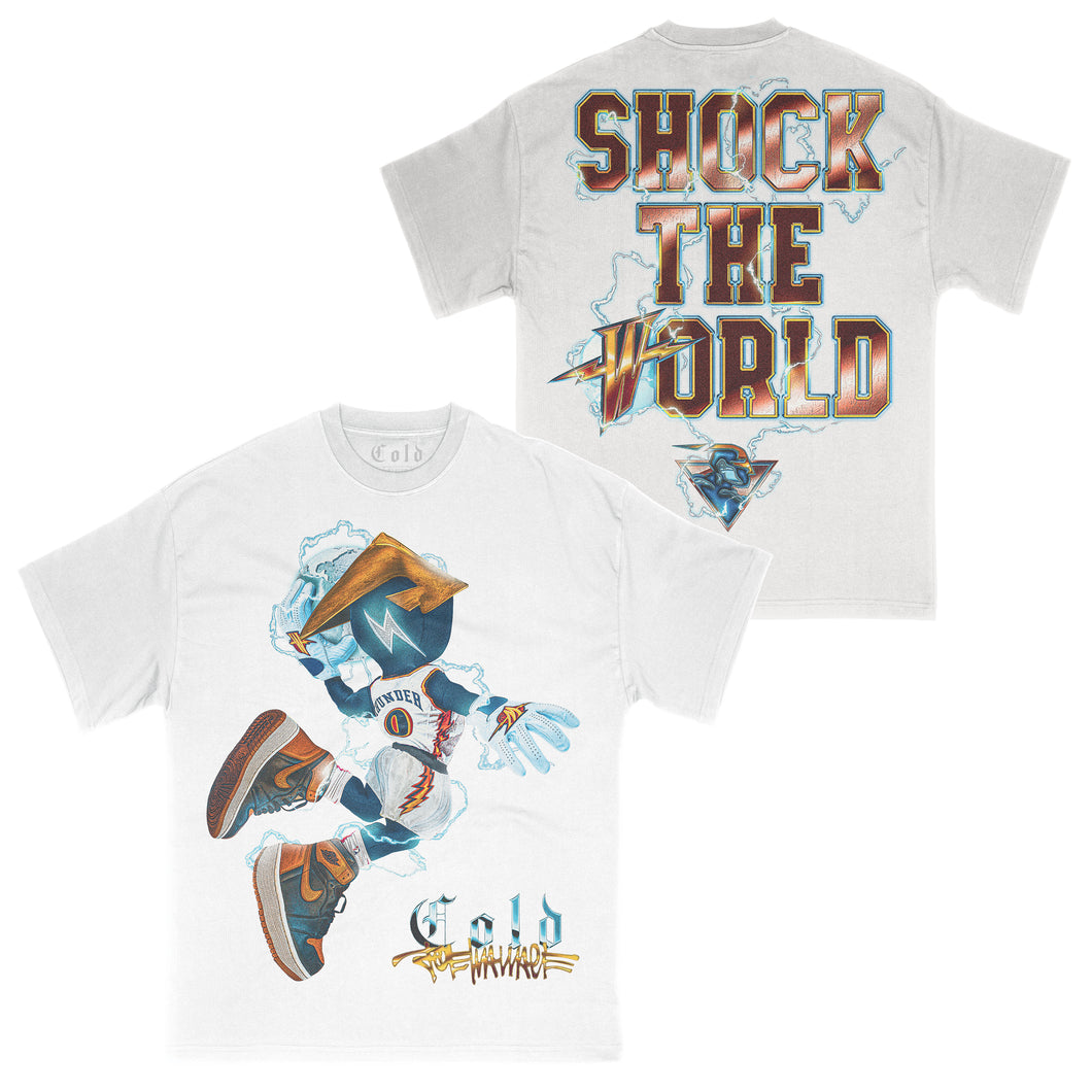 Shock The World Collab Tee